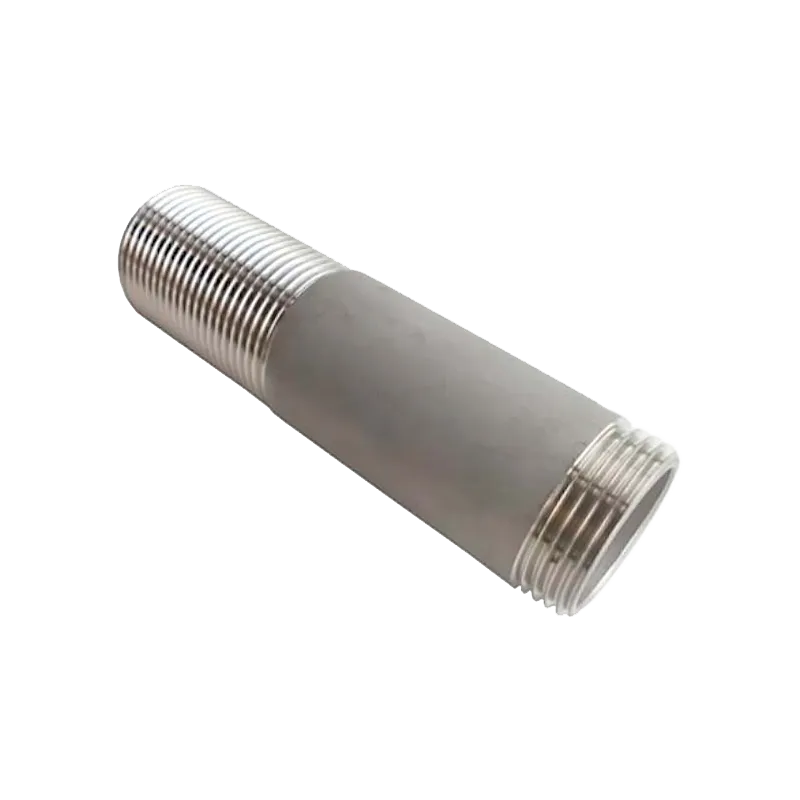 Ниппель двойной (сгон)  AISI 304  3'' (88,9 мм)